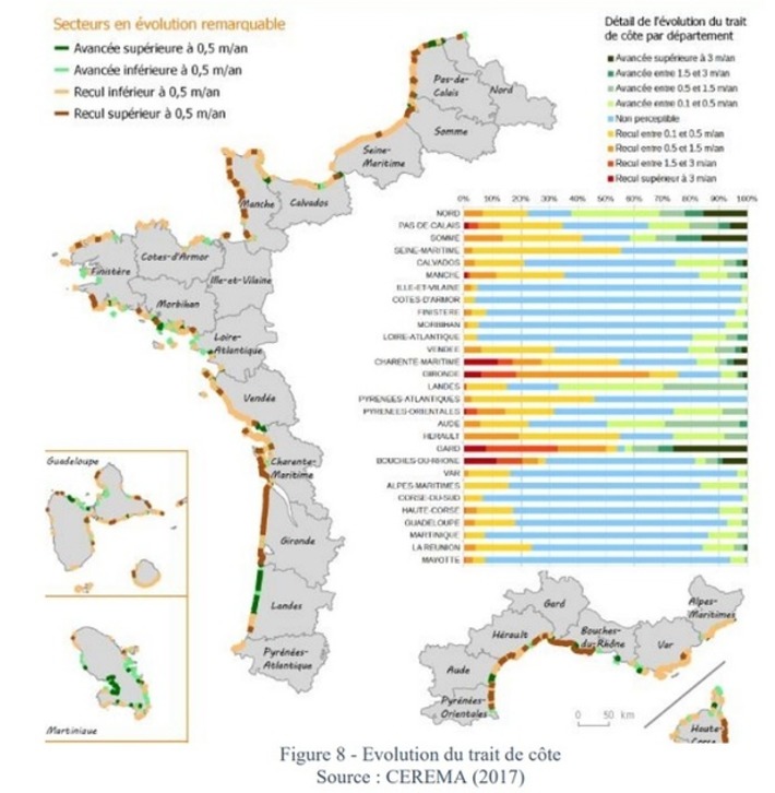 Le changement climatique grignote nos côtes et menace plus d’un million de Français | Innovation - Prospective | Scoop.it