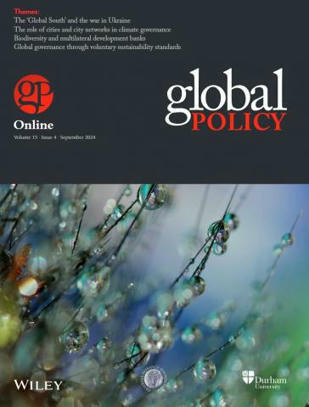 Volume 15, Issue 4, September 2024 | Global Policy Journal | Global Policy, Corruption, Economic Crimes, Fronting, Whistleblowers | Scoop.it