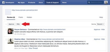 Facebook améliore son système de commentaires intégré dans les sites | Geeks | Scoop.it
