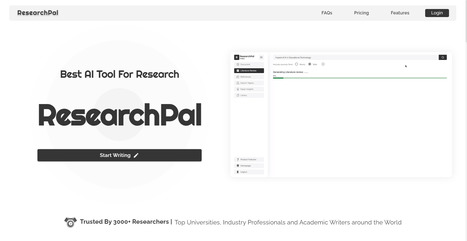 ResearchPal | Best AI Tool For Research | information analyst | Scoop.it