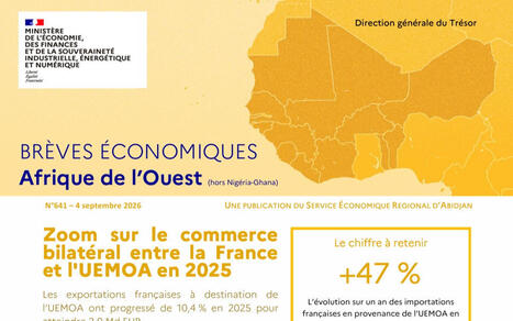 Br&egrave;ves &eacute;conomiques r&eacute;gionales d&rsquo;Afrique de l&rsquo;Ouest (hors Nig&eacute;ria-Ghana) n&deg;641 | Revue de Presse Afrique & PMO anglophone ou lusophone par service international de CCI Normandie | Scoop.it