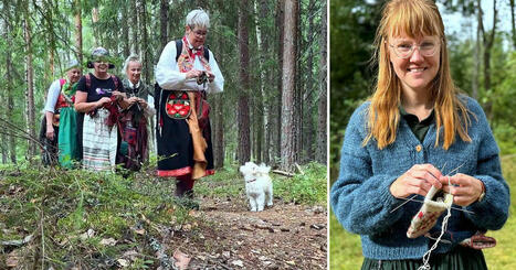 De vandrar och stickar på samma gång – ”Häftigare än att sitta framför tv:n” | 1Uutiset - Lukemisen tähden | Scoop.it