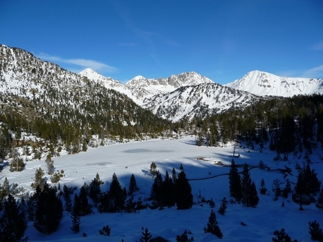 Une longue randonnée (2) : Estibère, l’Oule en raquettes le 19 décembre 2014 | Le blog de Michel BESSONE | Vallées d'Aure & Louron - Pyrénées | Scoop.it