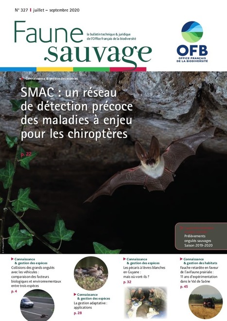 Le numéro 327 de la revue Faune sauvage vient de sortir | Biodiversité | Scoop.it