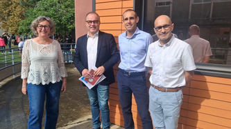 Mont-de-Marsan : l’élu régional Renaud Lagrave a fait la visite de rentrée des lycées de l’Agglo | Landes - Conseils municipaux & communautaires | Scoop.it