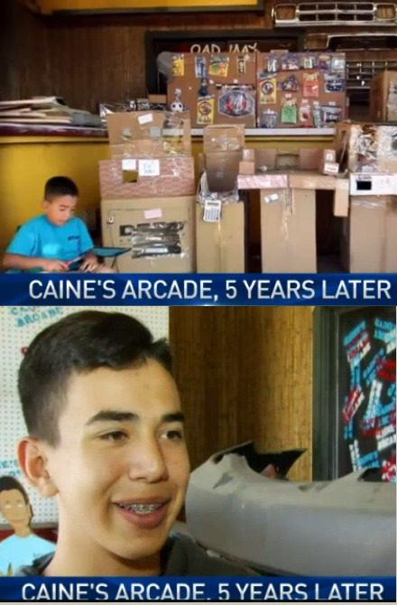 Boy Who Created Viral Cardboard Arcade Still Dreaming - #CainesArcade #makered | Makerspace Managed | Scoop.it