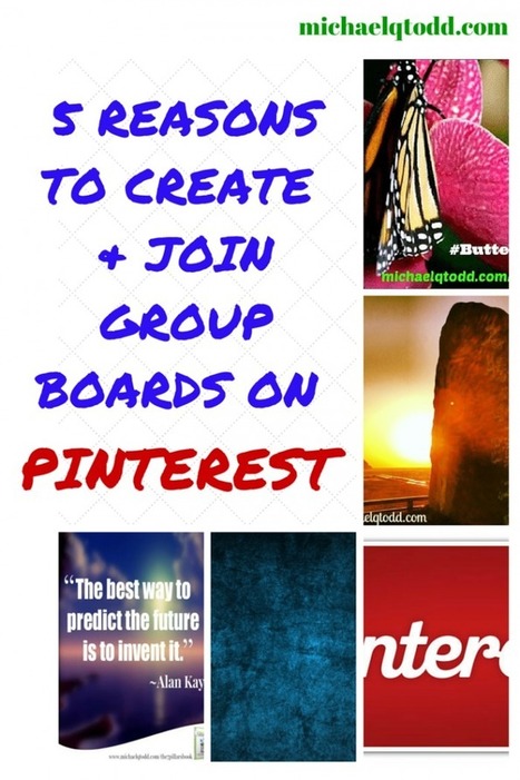 5 Reasons To Create & Join Pinterest Group Boards & How To Join Mine #PinGroup | Latest Social Media News | Scoop.it