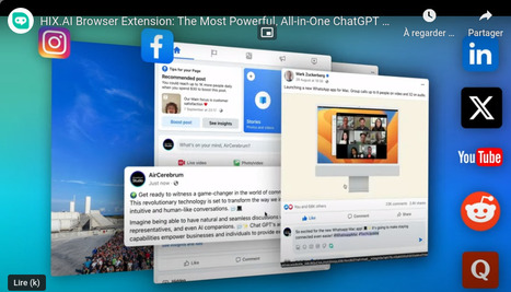 2024 : HIX.AI assistant IA tout-en-un alimenté par ChatGPT4 . Fonctionne sur le Web - extension Chrome GRATUITE | Actualités Top | Scoop.it