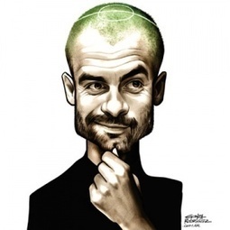 La genial caricatura de Pep Guardiola en El Gr&aacute;fico, un hit en las Redes Sociales ... | I didn't know it was impossible.. and I did it :-) - No sabia que era imposible.. y lo hice :-) | Scoop.it