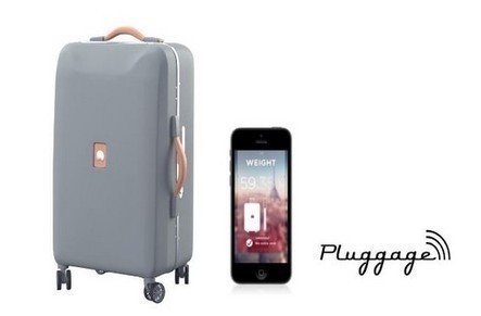 Delsey lance Pluggage, sa valise connectée | Tendances du m-tourisme | Scoop.it