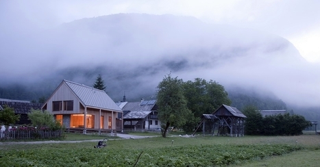 [inspiration] Une maison bois contemporaine dans les alpes slovènes | Build Green, pour un habitat écologique | Scoop.it