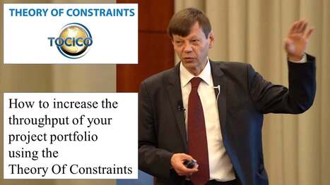 Theory Of Constraints applied to a project portfolio - How to increase the throughput using the 5 Focusing Steps | Vimeo presentation by Philip Marris | Critical Chain Project Management | Scoop.it