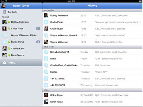 Skype for iPad goes live, has video and audio calling over both 3G and WiFi | 9to5Mac | Apple Intelligence | Online Collaboration Tools | Scoop.it