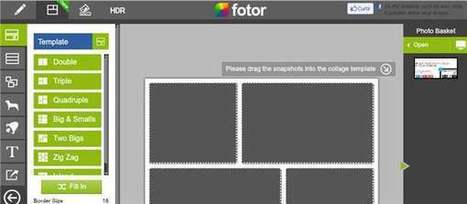Fotor, un editor de fotografías que permite crear postales y montajes | Las TIC y la Educación | Scoop.it