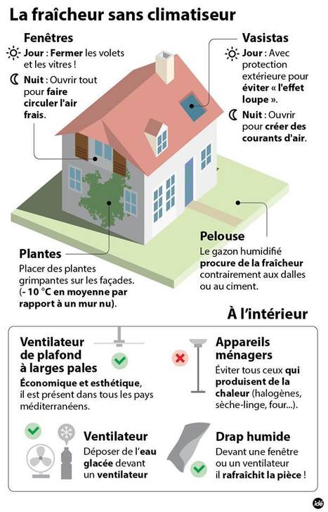 Fraîcheur sans climatiseur | 16s3d: Bestioles, opinions & pétitions | Scoop.it