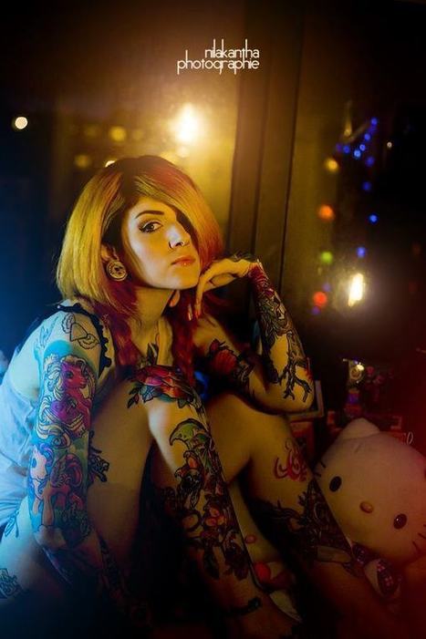 Who Knows About Ink, French Photographer Nilakantha Knows It And Owns It | Inked Girls | Scoop.it