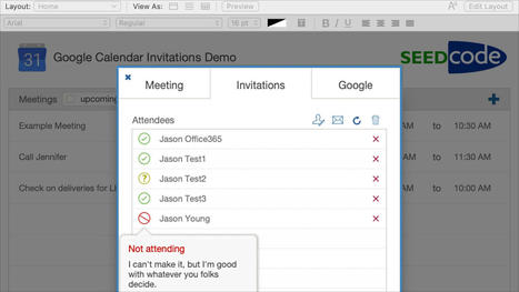 Send Calendar Invitations from FileMaker with Google Calendar | Learning Claris FileMaker | Scoop.it