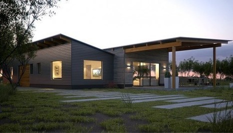 RT 2020: En Californie, la maison autonome en énergie est livré aux artisans dans un seul container | Build Green, pour un habitat écologique | Scoop.it