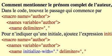 Zotéro: modifier une feuille de style | thomaslienhard.fr | Zotero | Scoop.it