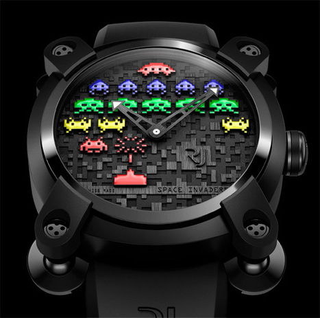 $10,000 Space Invaders Watch Invades Your Wallet | All Geeks | Scoop.it
