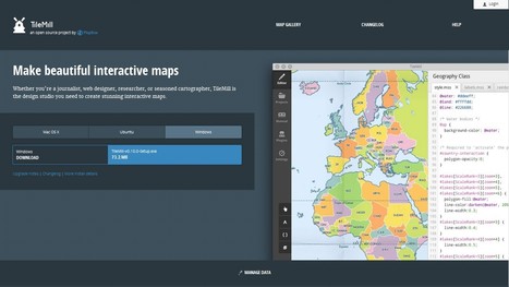 TileMill | Fast and beautiful maps | 21st Century Tools for Teaching-People and Learners | Scoop.it