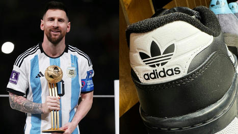 Lionel Messi and Adidas are flying high! Inter Miami star and iconic brand collaborating for 'Cloud White' Samba sneakers - celebrating Argentina's triumphant 2022 World Cup win | Goal.com | consumer psychology | Scoop.it