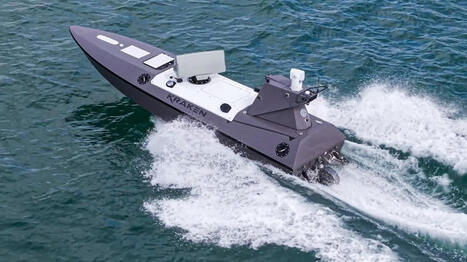 Saab UK and Kraken integrate Giraffe 1X radar on autonomous vessel to provide early warning of drone threats to ships and ports | DEFENSE NEWS | Scoop.it