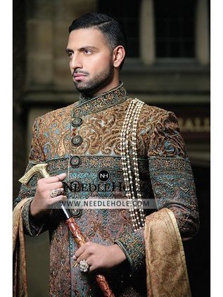 pakistani mens wedding sherwani