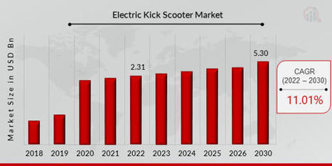 Electric Kick Scooter Market Sales, Size, Share and Trends, 2030 | books | Scoop.it