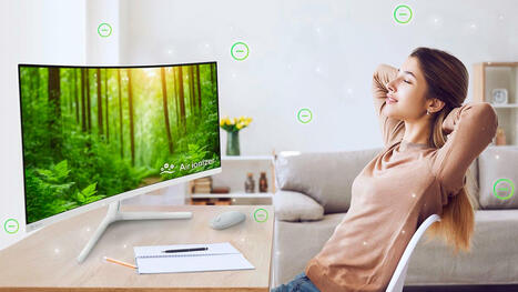 ASUS dévoile un écran d'ordinateur qui purifie l’air de votre bureau | Innovating to what's next... | Scoop.it