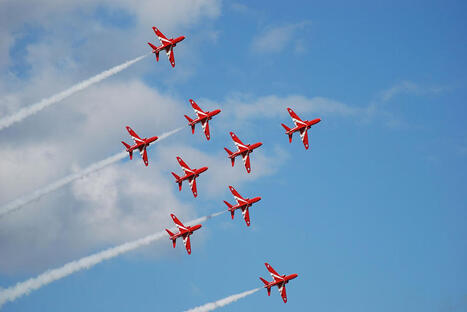 Les Red Arrows face &agrave; des restrictions&nbsp; | AERONAUTIQUE NEWS - AEROSPACE POINTOFVIEW - AVIONS - AIRCRAFT | Scoop.it