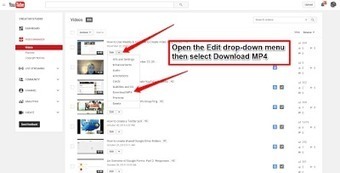 An Overlooked YouTube Feature (storage and file conversion) via @rmbyrne | iGeneration - 21st Century Education (Pedagogy & Digital Innovation) | Scoop.it