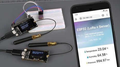 ESP32 LoRa Sensor Monitoring with Web Server (Long Range Communication) | tecno4 | Scoop.it