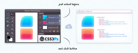 CSS3Ps - free cloud based photoshop plugin that converts layers to CSS3 styles. | Time to Learn | Scoop.it