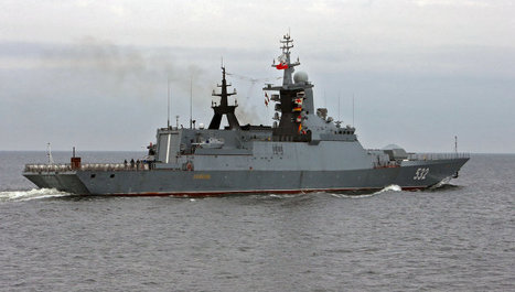 La corvette russe Boikiy (Projet 20380) récemment admise au service s'entraîne avec les frégates allemandes | Newsletter navale | Scoop.it
