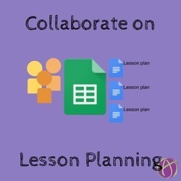 Collaborative Lesson Plan Template - Teacher Tech via @AliceKeeler | תקשוב והוראה | Scoop.it