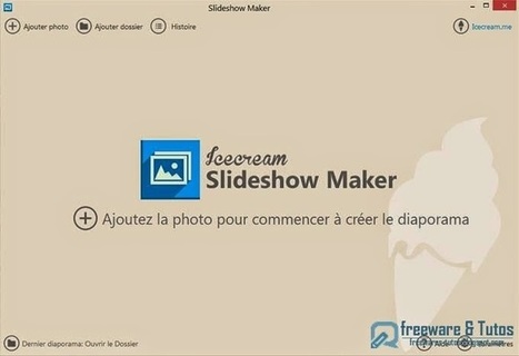 Icecream Slideshow Maker : un logiciel gratuit et en français pour créer facilement des diaporamas vidéo | APPRENDRE À L'ÈRE NUMÉRIQUE | Scoop.it