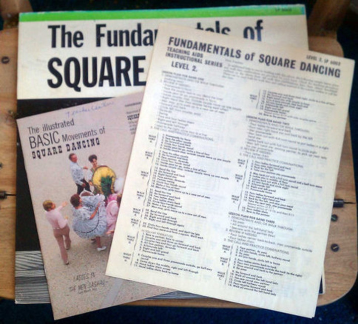 Vintage Fundamentals of Square Dancing LP by Sets In Order & 2 Illustrated Square Dance Instruction Booklets | Antiques & Vintage Collectibles | Scoop.it