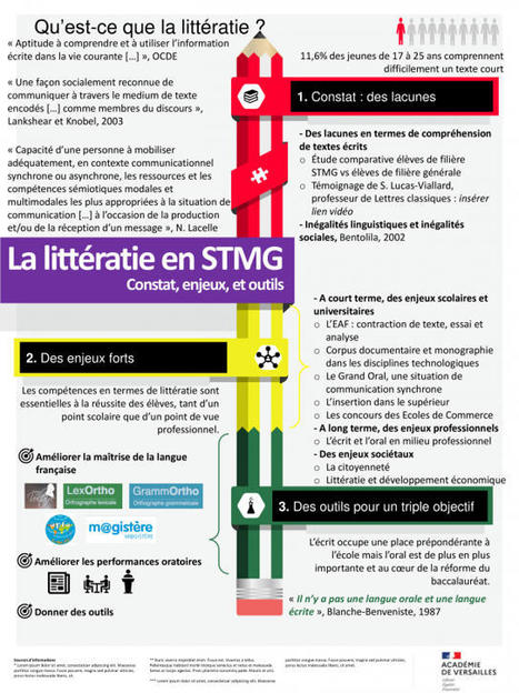 La littératie en STMG | Veille Éducative - L'actualité de l'éducation en continu | Scoop.it
