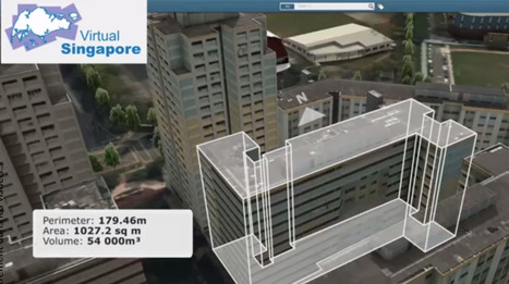 Adit Singapour : "Virtual Singapur, modèle 3D de la ville au service de l'innovation | Ce monde à inventer ! | Scoop.it