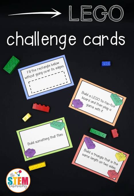LEGO Challenge Cards - The Stem Laboratory | Education 2.0 & 3.0 | Scoop.it