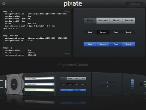 Pixate - use css in your ios App | iPhone and iPad development | Scoop.it