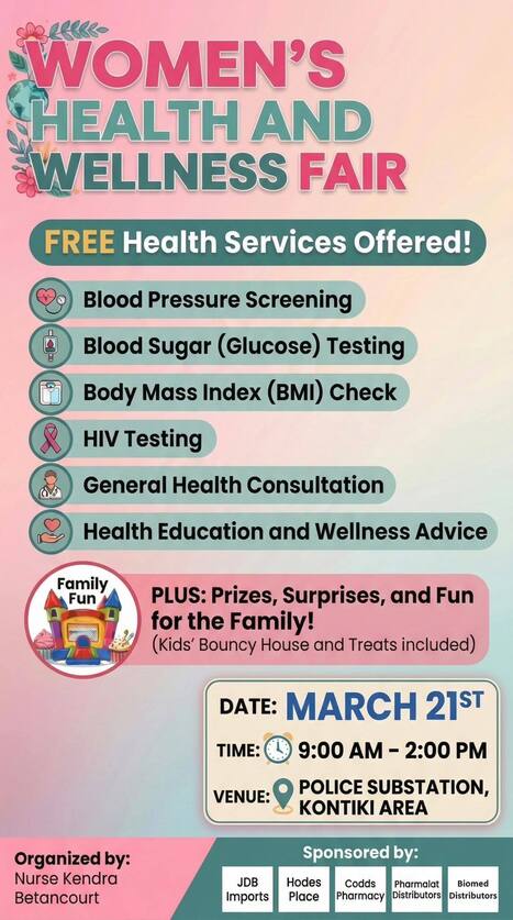 Kontiki Women's Health Fair | Cayo Scoop!  The Ecology of Cayo Culture | Scoop.it