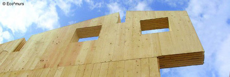 Eco&sup2;murs : le bois lamell&eacute; clou&eacute; 100 % local | Build Green, pour un habitat &eacute;cologique | Scoop.it