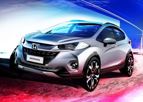 India Bound Honda WR-V Officially Rendered | Maxabout Cars | Scoop.it