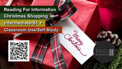 Intermediate English Reading - Christmas Shopping | Reading Resources for ELT | Scoop.it