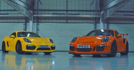 Stuttgart’s Finest Mainstreamers Battle: Porsche Cayman GT4 vs 911 GT3 RS Track Test Video | Porsche cars are amazing autos | Scoop.it