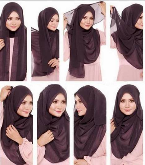 Cara Berhijab Simple Dan Mudah