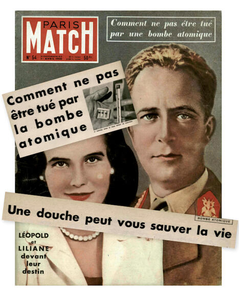 «Comment ne pas être tué par la bombe atomique»: En 1950, les curieux conseils de «Paris Match» | DocPresseESJ | Scoop.it
