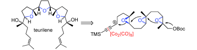Epoxide-Opening Cascades Triggered by a Nicholas Reaction: Total Synthesis of Teurilene | Natural Products Chemistry Breaking News | Scoop.it